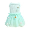 thumbnail image 2 of Walbest Pet Dog Dress Soft Cotton Pet Clothing Summer Dress for Small Medium Large Dog Puppy, 2 of 7