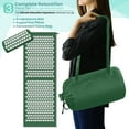 thumbnail image 6 of Sivan Health and Fitness Large Acupressure Mat and Pillow Set - Grounding Mat for Stress, Back & Neck Pain - Acupuncture Point Massage Mat - Includes Carry Bag, 6 of 7