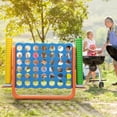 thumbnail image 3 of Nyeekoy Jumbo 4-to-Score Game Set Tailgate for Kids and Adults, Orange + Blue, 3 of 7