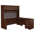 thumbnail image 1 of Scranton & Co Bureau en L de 72 Pouces avec Huche en Acajou, 1 of 8