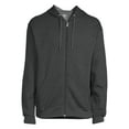 thumbnail image 3 of Athletic Works Men's Fleece Full Zip Hoodie Jacket, 3 of 6