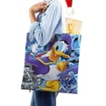 thumbnail image 4 of Donald Duck Presents Bolso de tela con estampado de lienzo para mujer, bolsa de compras reutilizable y estética, con cremallera interior, regalo para mujer,40*40cm., 4 of 6