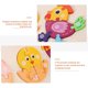 thumbnail image 4 of Early Education Jigsaw Toy Animals Growth Cognitive Wooden Puzzle 1Set, 4 of 5