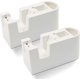 thumbnail image 1 of 2Pack Adhesive Tape Dispenser Non-Slip Base with Pen Organizer(White), 1 of 5