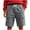 Dark Gray, variant on CHGBMOK Mens Casual Sweat Cargo Shorts Drawstring Elastic Waist Short Athletic Workout Gym Jogger Shorts with Pockets
