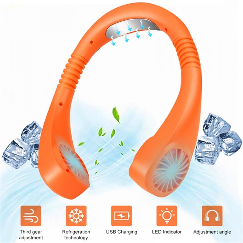 3 Speed Personal Cooling System Necklace Fan Air Conditioner Mini