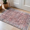 thumbnail image 6 of World Rug Gallery Transitional Distressed Vintage Machine Washable Area Rug- MULTI 2'x3', 6 of 7