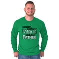 thumbnail image 5 of Funny Worlds Greatest Father Farter Men's Long Sleeve Tee T Shirt Brisco Brands X, 5 of 5