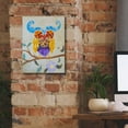thumbnail image 5 of Epic Graffiti 'Owl Always Love You' by St. Hilaire Elizabeth, Canvas Wall Art, 12"x16", 5 of 8