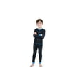 thumbnail image 4 of Sleep On It Boys 2-Piece Super Soft Jersey Snug-Fit Pajama Set for Boys - Dinosaurs - Black & Blue, Size 4, 4 of 6