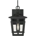 thumbnail image 3 of The Great Outdoors 77900 Fieldstone 14" Tall Outdoor Wall Sconce - Sand Coal Black, 3 of 3