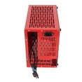 thumbnail image 4 of Funda Mini ITX con ventilación lateral de aleación de aluminio, almohadilla antideslizante para los pies, carcasa para Mini PC de refrigeración rápida para escritorio HTPC de 100-240V, 4 of 5