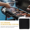 thumbnail image 3 of unbranded Cubierta Impermeable Para Muebles De Patio Color Negro Protección Polvo Y Lluvia, 3 of 5