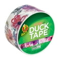 thumbnail image 3 of (3 pack) Printed Duck Tape Brand Duct Tape, 1.88 in. x 10 yd., Watercolor Floral, 3 of 11