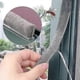 thumbnail image 1 of Tira de cepillo autoadhesiva de 5 m para puertas y ventanas, burlete para puertas corredizas de armarios, aislamiento acústico, sellado contra el polvo, 9 x 5, marrón, 1 of 4