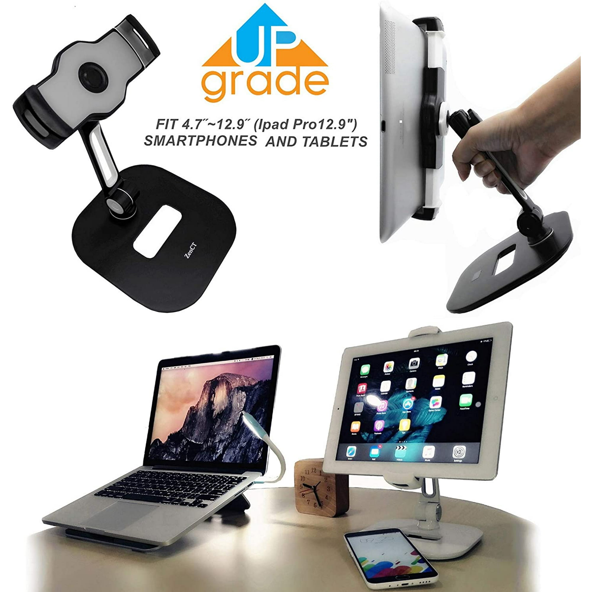 Car Tablet iPad Holder Mount, Suction Cup Tablet Holder Stand