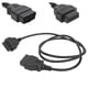 thumbnail image 5 of Wosune Cable de extensión OBD2, Conector de Cable OBD de Alta precisión Flexible, Profesional Duradero para diagnóstico de Coche Launch X431 Pro / PRO3 Ecomeon no, 5 of 5