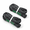 0.5 M /1'8" FT, variant on Black Spanset Round Slings 2-pack 5300lb For Aerial Hoop Rigging Polyeste Sling Yoga Hammock Silks Wrap Over Tree Limbs Or Beams