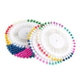 thumbnail image 1 of 40 Pieces Sewing Pins with Ball Heads Quilting Dressmaking Dressmaking Jewelry DIY Fabric Jewelry Making Crafting Needles DIY Projects Knitting Colorful, 1 of 8