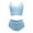 Sky Blue, variant on Odeerbi Lace Lingerie for Women 2025 Fashion Sexy Corset Floral Bralette Bra Two Piece Underwear Tops with Briefs Suit Gray