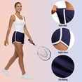 thumbnail image 5 of URATOT Women's Cotton Shorts, 2 Packs, Everyday Casual Shorts, Sizes S–XL, 5 of 6