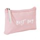 thumbnail image 1 of Bolsa de cosméticos portátil con cremallera para mujer con letras en inglés, bolsa de almacenamiento de artículos de tocador de viaje, monedero, 1 of 4