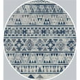 thumbnail image 1 of United Weavers Bali Tasmania Grey Round Rug Round, 1 of 1