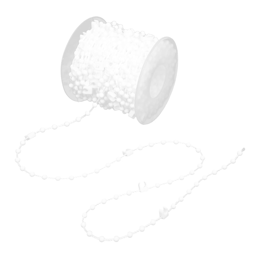Herwey Vertical Blind Bead,Blind Bottom Link Chain,10M Vertical Blind Bead Chain Roller Shade