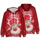 thumbnail image 5 of Sudadera Con Capucha de Navidad Para Hombre Moda Casual Con Blusa de Patchwork Con Estampado 3D Odeerbi ODB195370, 5 of 5