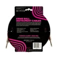 thumbnail image 4 of Cable de Inserción Ernie Ball Rojo Negro Trenzado de 10 Pulgadas, 4 of 4
