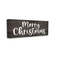 thumbnail image 3 of Merry Christmas Farmhouse Phrase Holiday Graphic Art Gallery Wrapped Canvas Print Wall Art, 3 of 7
