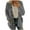 ZA-Gray, variant on Aboser Fall Sweaters Women Warm Fuzzy Knit Cardigans Chunky Button Up Sweater Jackets Plus Size Open Front Coat Fashion Fleece Cardigan with Pockets Coffee L