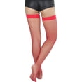 thumbnail image 2 of ORUYROP Womens Versitile and Stylish Every-day Fishnet Thigh Highs, 2 of 7