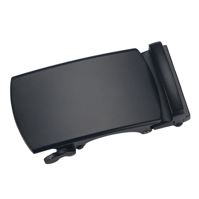 Hebil de cinturón para hombre, automática, deslizante, , hebil de trinquete, para cinturón de cuero negro, 7 estilos 01 Baoblaze Hebilla de cinturón para hombre
