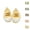Yellow, variant on Slippers for Women 2025 Winter Cute Tiger Paw Plush Fuzzy Fluffy Thick Sole Indoor Platform Slipper House Slippers