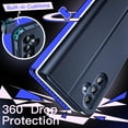 thumbnail image 6 of JETech Wallet Case for Samsung Galaxy A15 5G / 4G 6.5-Inch, Shockproof PU Leather Magnetic Flip Cover with Card Holder, Stand Feature and Full Camera Protection (Navy), 6 of 6