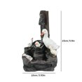 thumbnail image 3 of Fuente solar Jardín Estatua Resina Artesanía Animal Escultura Ornamento (Pato), 3 of 6