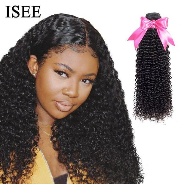 prototype Forretningsmand vigtigste ISEE HAIR Mongolian Kinky Curly Hair Bundles Remy Human Hair Extensions  Nature Color Buy 1/3/4 Bundles Thick Kinky Curly Bundles - Walmart.com