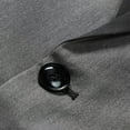 thumbnail image 3 of guisaled Men's Blazer Jackets Slim Fit One Button Lapel Trendy Tuxedo Jacket Wedding Dinner Prom Party Long Sleeve Casual Suit Coat, 3 of 6