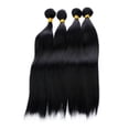 thumbnail image 3 of Aqestyerly Perruques Sans Colle Cheveux Humains, Perruque Rideau de Cheveux Ressort Fibre Chimique Haute Température Soie Mate Synthétique Résistant à la Chaleur, 3 of 8