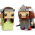 thumbnail image 3 of Lego BrickHeadz Aragorn & Arwen (40632) El señor de los anillos, 3 of 5