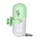 thumbnail image 2 of Bebedero automático para loros, dispensador de comida para pájaros, botella transparente. Verde, 2 of 9