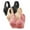 Beige, variant on Womens Wireless Bras No Underwire Push Up Comfortable Plus Size Everyday Bras (Multicolors 3 Pack Combination)