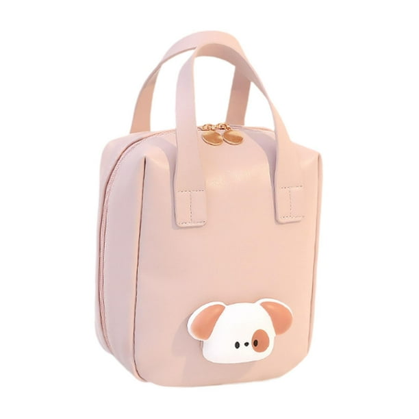 Bolsa de maquillaje para mujer Yuyangstore organizador de aseo de viaje Rosa
