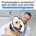 thumbnail image 3 of DEELLEEO Waterproof Dog Cone Collar for Dog After Surgery, 3 of 8
