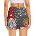 thumbnail image 4 of Goofa Traditional Scandinavian Dwarf Printed Women 2 in 1 Running Shorts,Quick Dry Athletic Workout Shorts,High Waisted Athletic Shorts with Liner Pockets-Large, 4 of 9