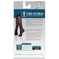 thumbnail image 4 of Truform Sheer Compression Stockings, 15-20 mmHg, Women's Knee High Length, Dot Pattern, Nude, Medium, 4 of 7
