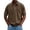 Brown, variant on Mens Polo Shirts Short Sleeve Big and Tall Casual Vintage Twill Mens Shirts Henley Summer Lapel Button Down Lightweight Active T-Shirts Blue M