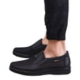 thumbnail image 2 of Domuza Mens Summer Breathable Non-Slip Casual Sneakers Comfortable Casual Hollow Out Mesh Platform Loafers, Summer Flat Slip On Walking Shoes Black 8 (EU-41), 2 of 7