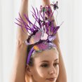 thumbnail image 3 of Shisuyan Bandeau Papillon Accessoire Cheveux pour Femmes Fête de Thé Bal, 3 of 8
